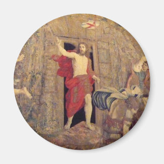 Jesus on Resurrection Tapestry in the Vatican Magnet