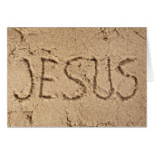 Jesus on the beach (Front Horizontal)
