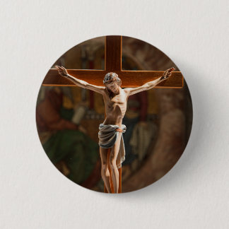 Jesus-on-the-Cross Button