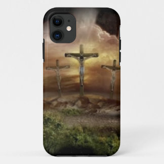 JESUS ON THE CROSS iPhone 11 CASE