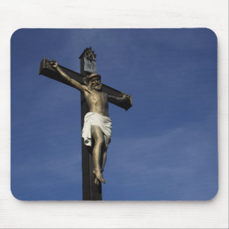 Jesus On The Cross Mouse Pad