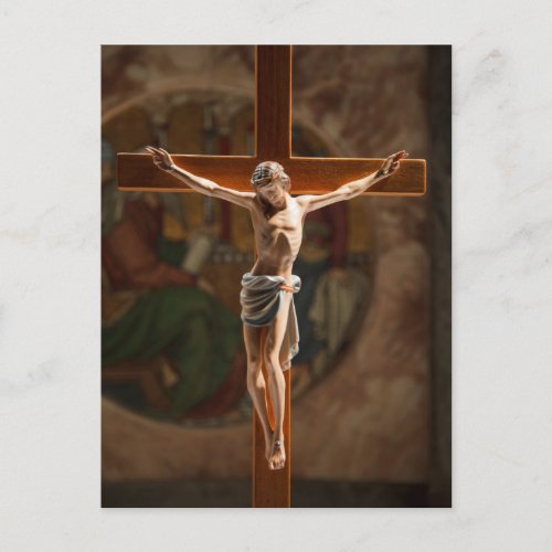Jesus on the Cross Postcard
