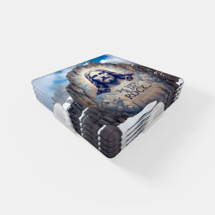 Jesus on the Mountain: The Lord Is My Rock Coaster Set