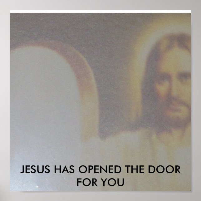 JESUS-OPEN BY POSTER (Front)