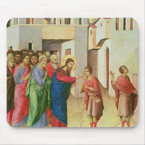 Jesus Opens the Eyes of a Man Born Blind 1311 Mouse Pad