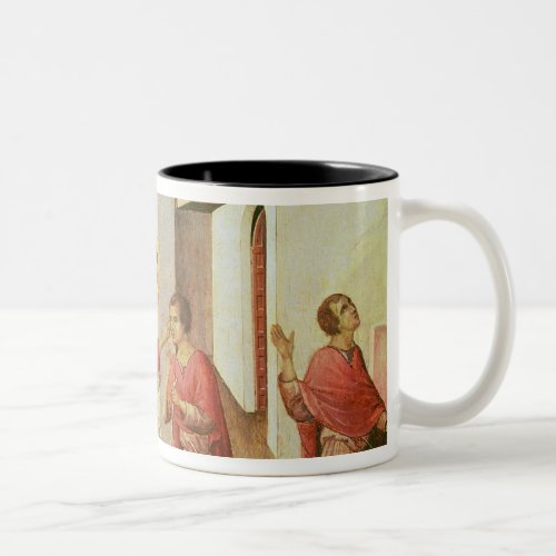 Jesus Opens the Eyes of a Man Born Blind 1311 Two_Tone Coffee Mug