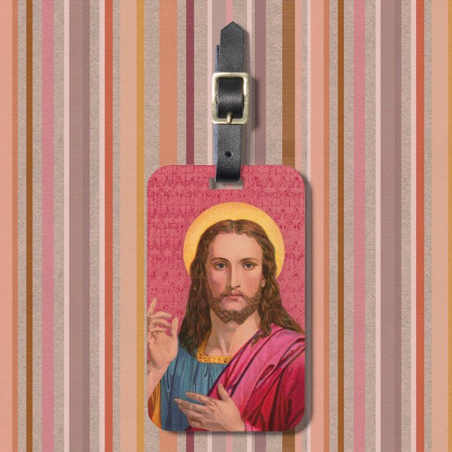 Jesus Our Savior Luggage Tag (Creator Uploaded)