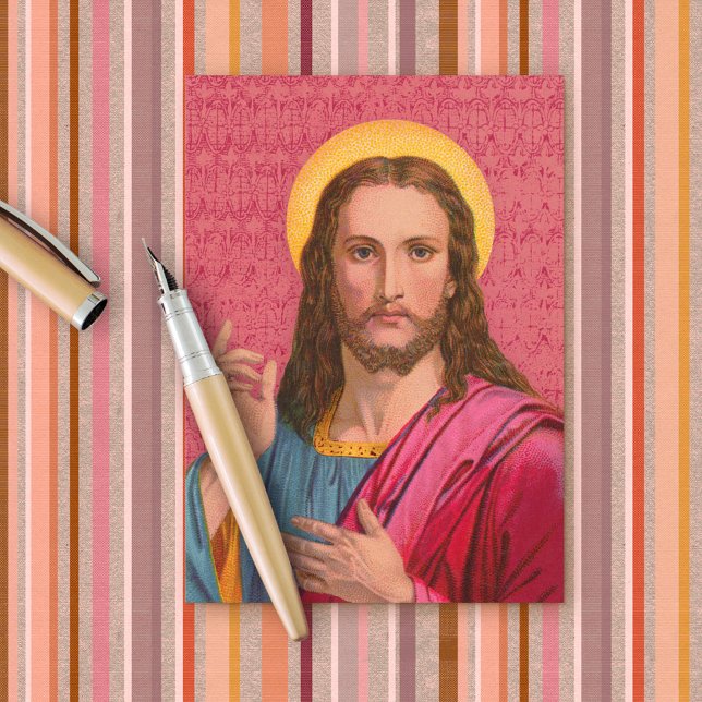 Jesus Our Savior Religious Card (Creator Uploaded)