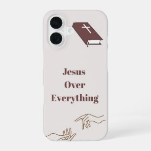 "Jesus over everything" IPhone case