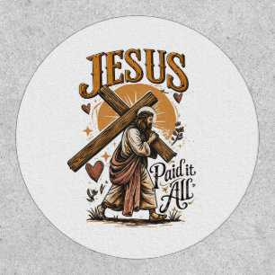 Jesus paid it all patch
