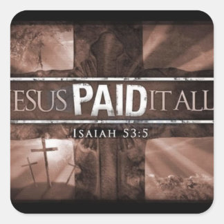 Jesus Paid It All Sticker
