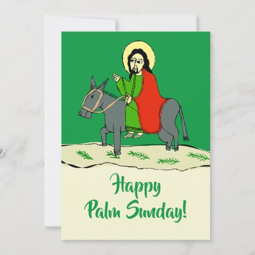 Jesus Palm Sunday Send via Text Download Holiday Card