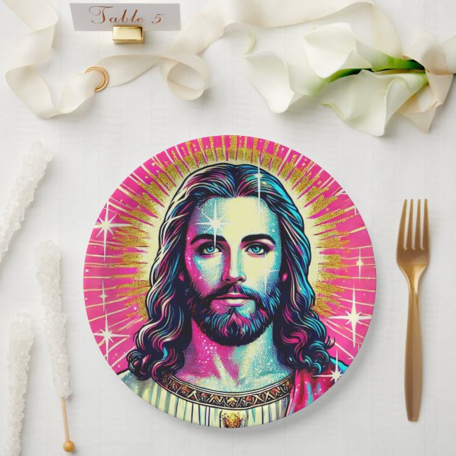 Jesus paper plates! plates (Wedding)