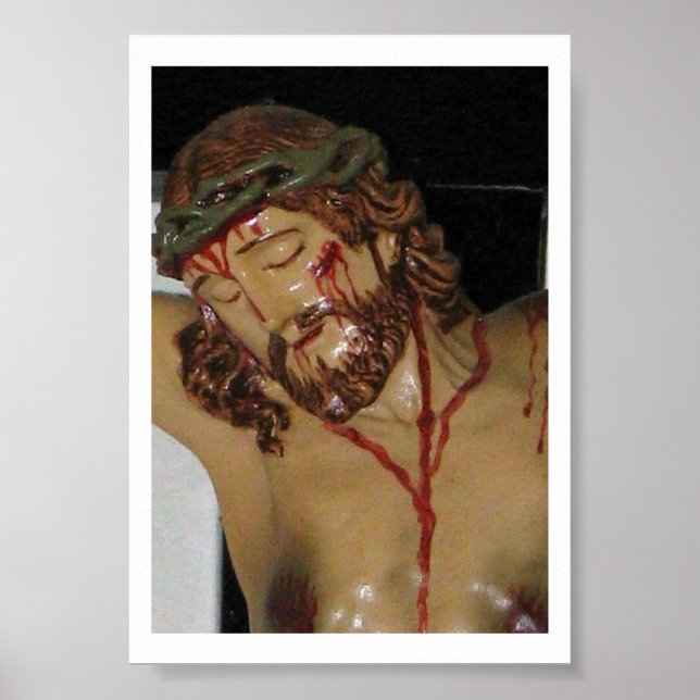 "JESUS' PASSION"  Fine Art Photograph Poster (Front)