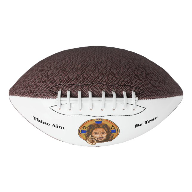 Jesus' Perfect Spiral Every Time Football (Front)