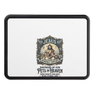 Jesus Pet Memorial Remembrance Shirt Christian Gra Hitch Cover