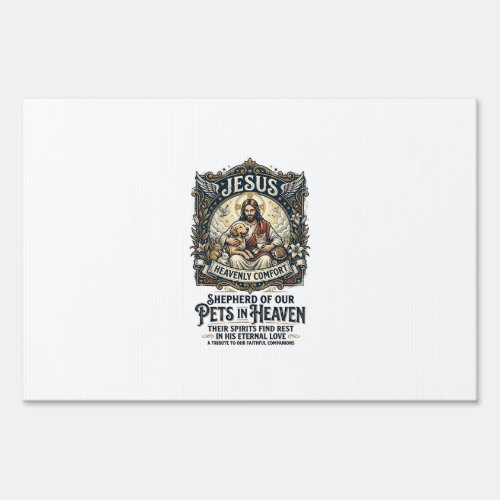 Jesus Pet Memorial Remembrance Shirt Christian Gra Sign