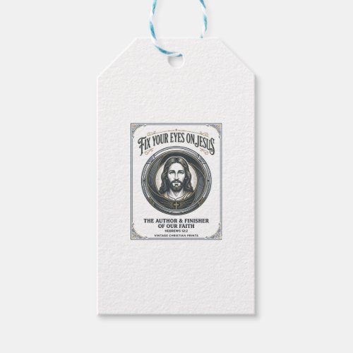 Jesus Photography Mom Family Photographer Vintage  Gift Tags