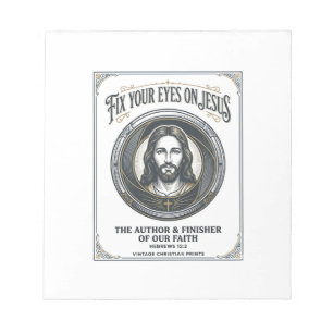 Jesus Photography Mom Family Photographer Vintage Notepad
