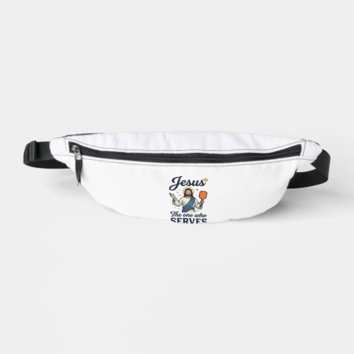 Jesus Pickleball The One Who Serves Shirt Fanny Pack