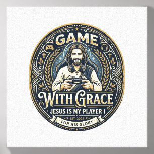 Jesus Pickleball Vintage Shirt Christian Graphic_1 Canvas Photo Tile