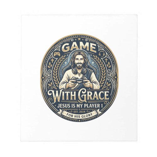 Jesus Pickleball Vintage Shirt Christian Graphic_1 Notepad