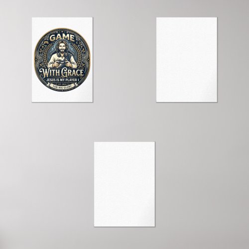 Jesus Pickleball Vintage Shirt Christian Graphic_1 Wall Art Sets