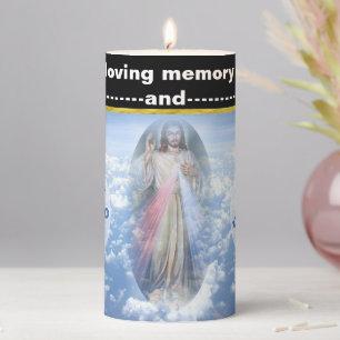 Jesus Pillar Candle