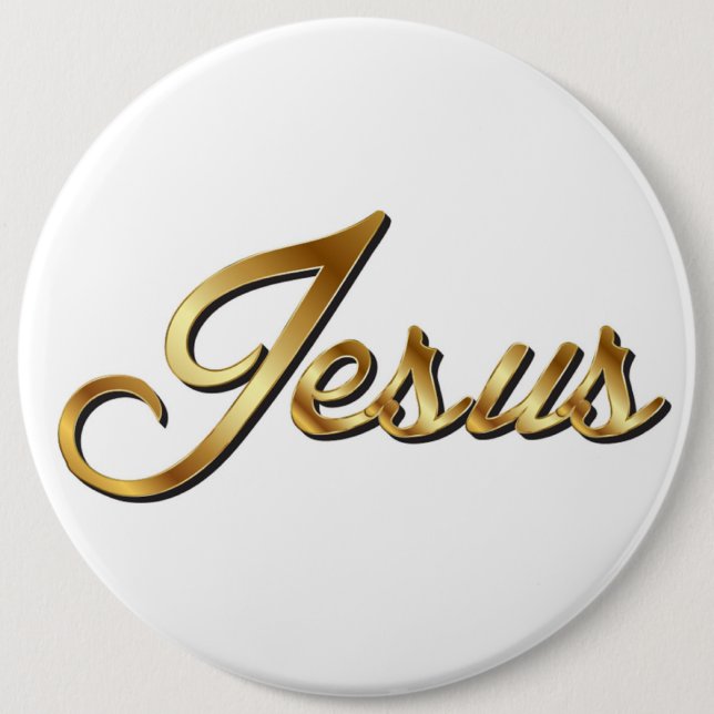 JESUS PINBACK BUTTON (Front)