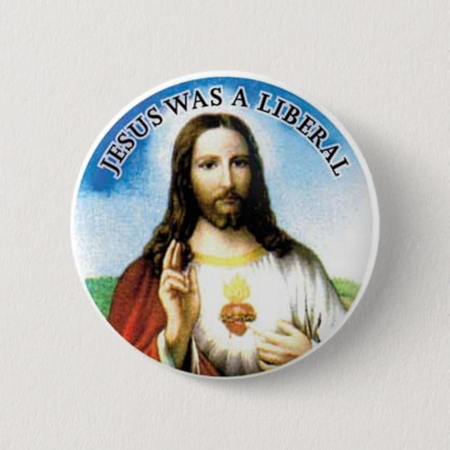 Jesus Pinback Button (Front)