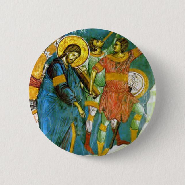 Jesus Pinback Button (Front)