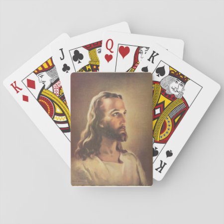 Jesus Playing Cards