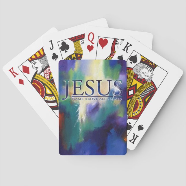 Jesus Playing Cards (Back)