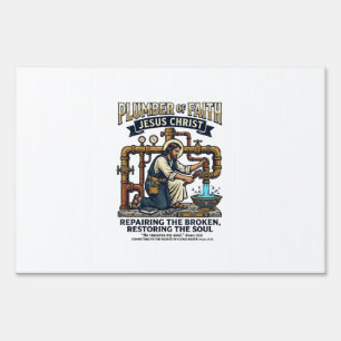 Jesus Plumber Graphic Tee Christian Art_1 Sign