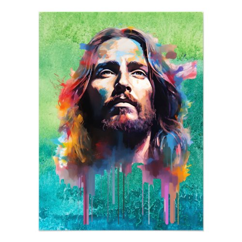 Jesus Portrait Photo Print