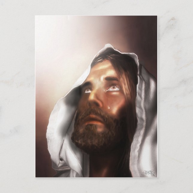 Jesus Postcard (Front)