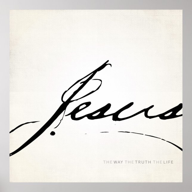 Jesus Poster (Front)