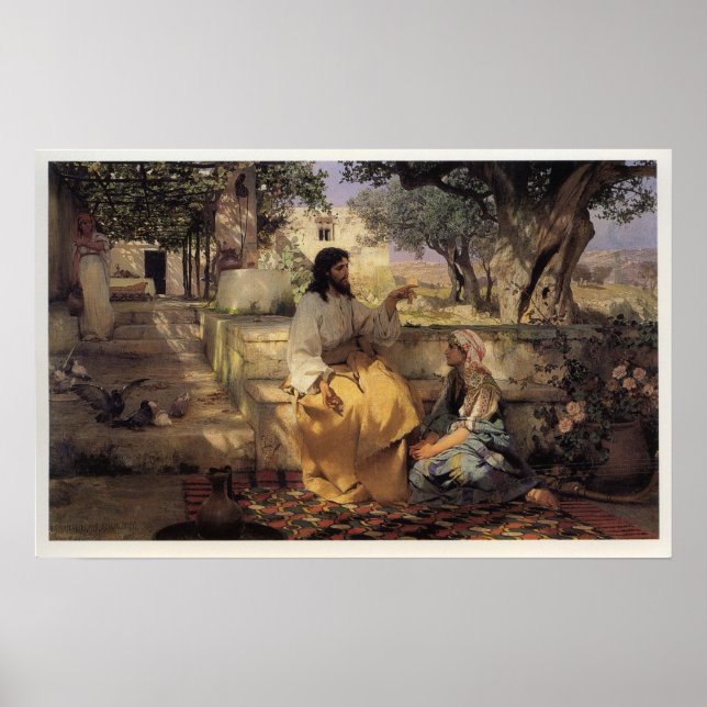 Jesus Posterdrucke Poster (Front)