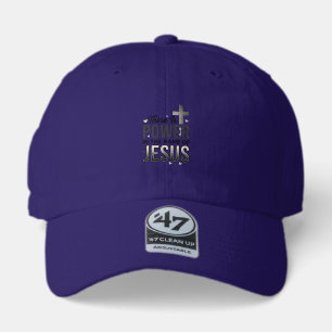 Jesus Power Religious Vintage Typography Shirt 47 Brand Hat