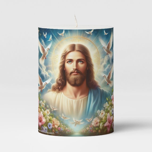 Jesus Prayer Candle (Front)