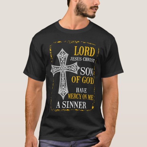 Jesus Prayer Eastern Orthodox  Catholic Christian T_Shirt