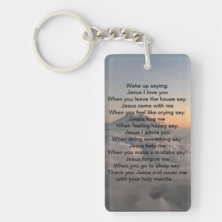 Jesus prayer keychain