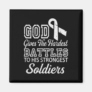 Jesus Prayer Lung Cancer Warrior Gift Lung Cancer  Magnet
