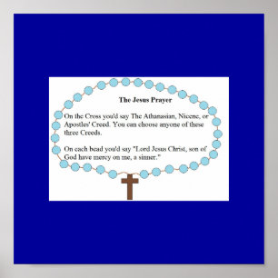 Jesus Prayer Poster
