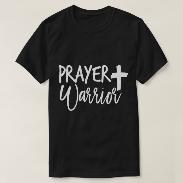 Jesus Prayer Warrior T-Shirt (Design Front)