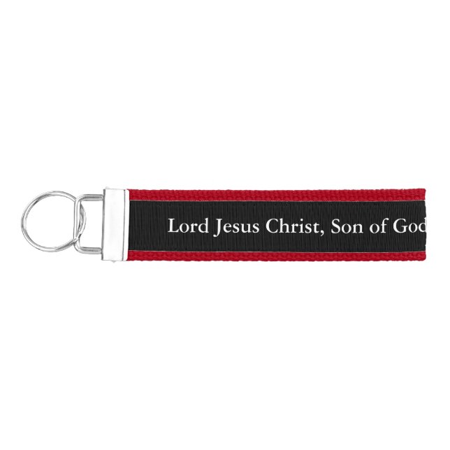 Jesus prayer wrist keychain (Keys on Left)