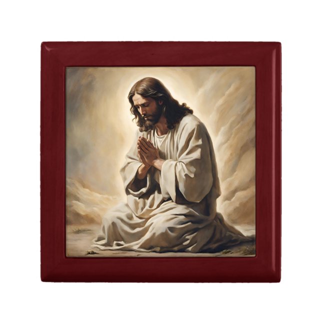 Jesus Praying Gift Box (Front)