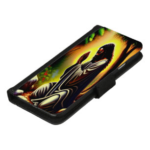 Jesus Praying in Gethsemane iPhone Wallet Case