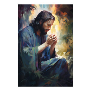Jesus Praying Photo