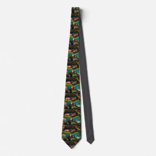 Jesus Prays in the Garden of Gethsemane Necktie